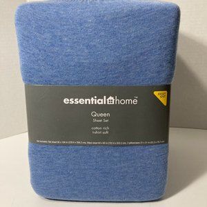 Blue Queen Sheet Set Tshirt Soft